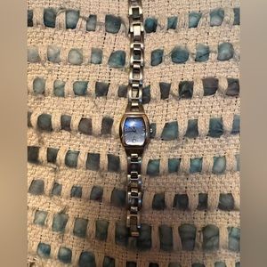Fossil Watch Blue Womens Chain